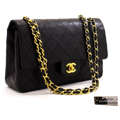 bolsa chanel negra|bolso de chanel.